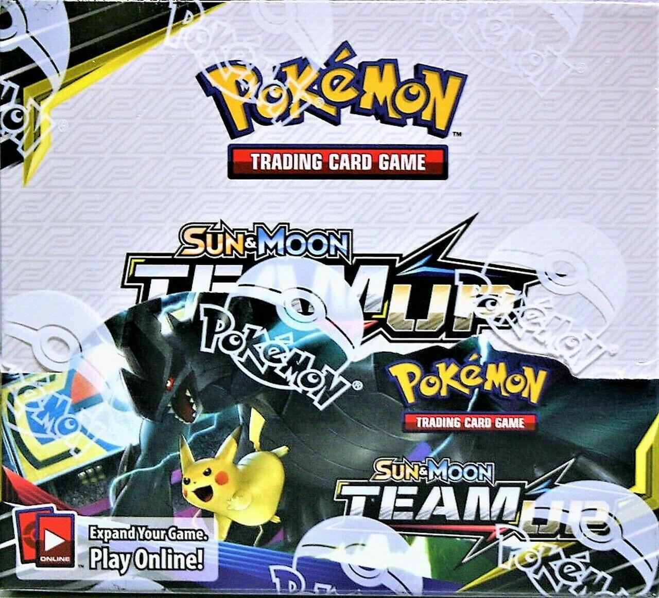 pokemon tcg sun & moon team up booster box Expand your Pokmon Trading Card Game collection with this Sun Pokemon Sun and Moon -