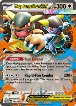 Pokemon Mega Kangaskhan ex Trading Cards