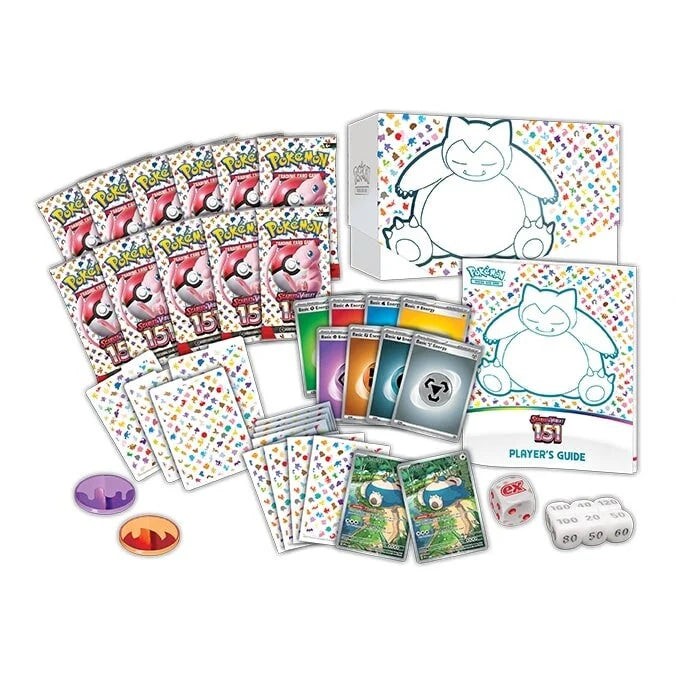 Pokemon Scarlet and Violet - 151 Pokemon Center Elite Trainer Trading Cards