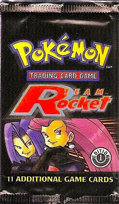 Pokemon Team Rocket 1st Edition