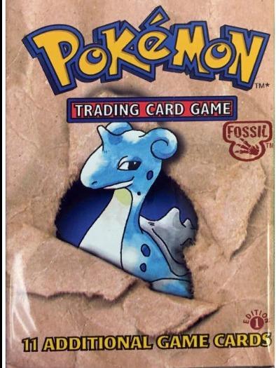 Pokemon Fossil 1st Edition