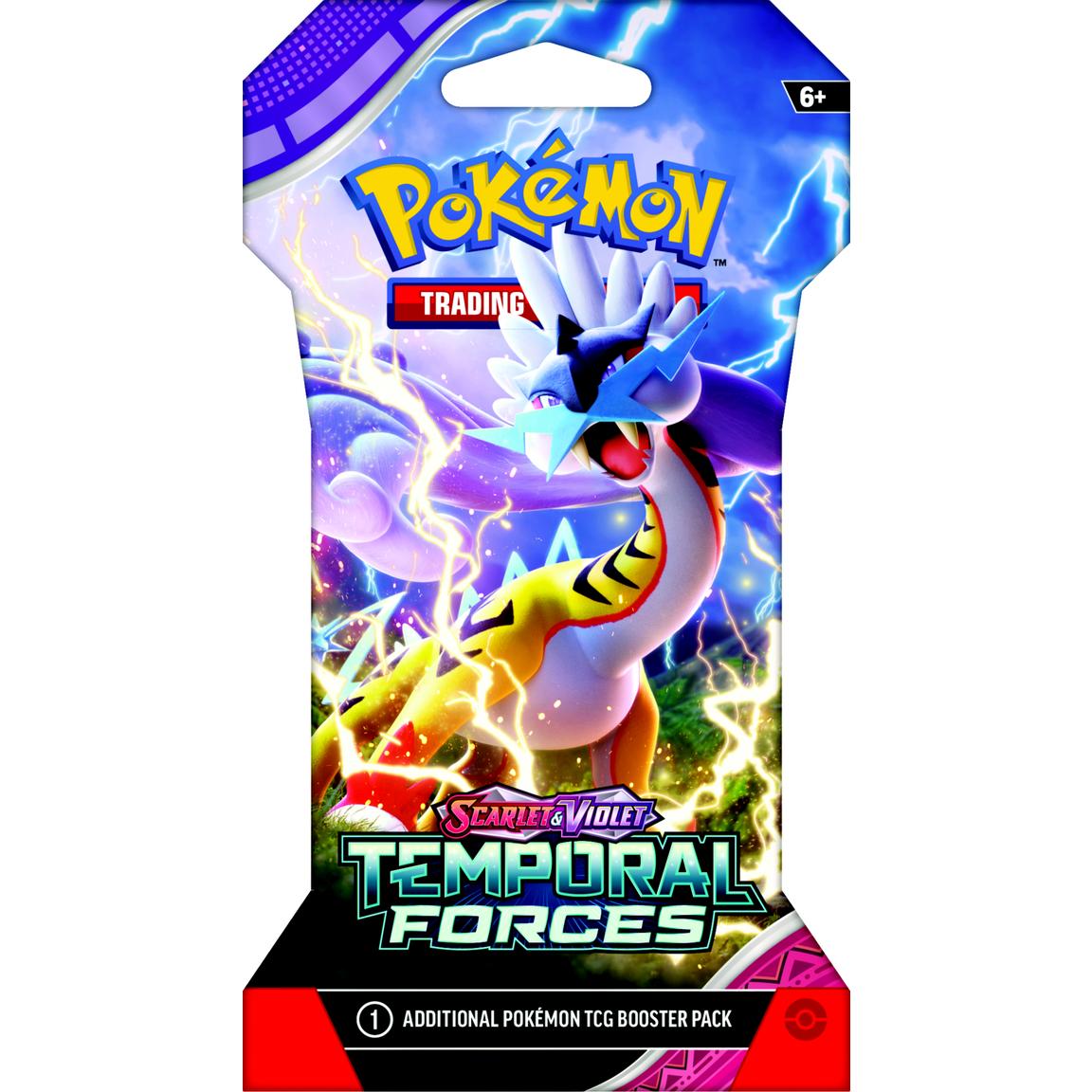 Pokemon Scarlet and Violet - Temporal Forces Sleeved Booster Pack