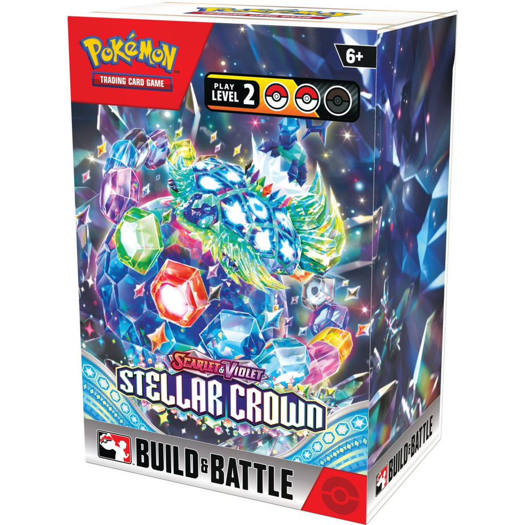 Pokemon Scarlet and Violet - Stellar Crown Build & Battle Trading Cards
