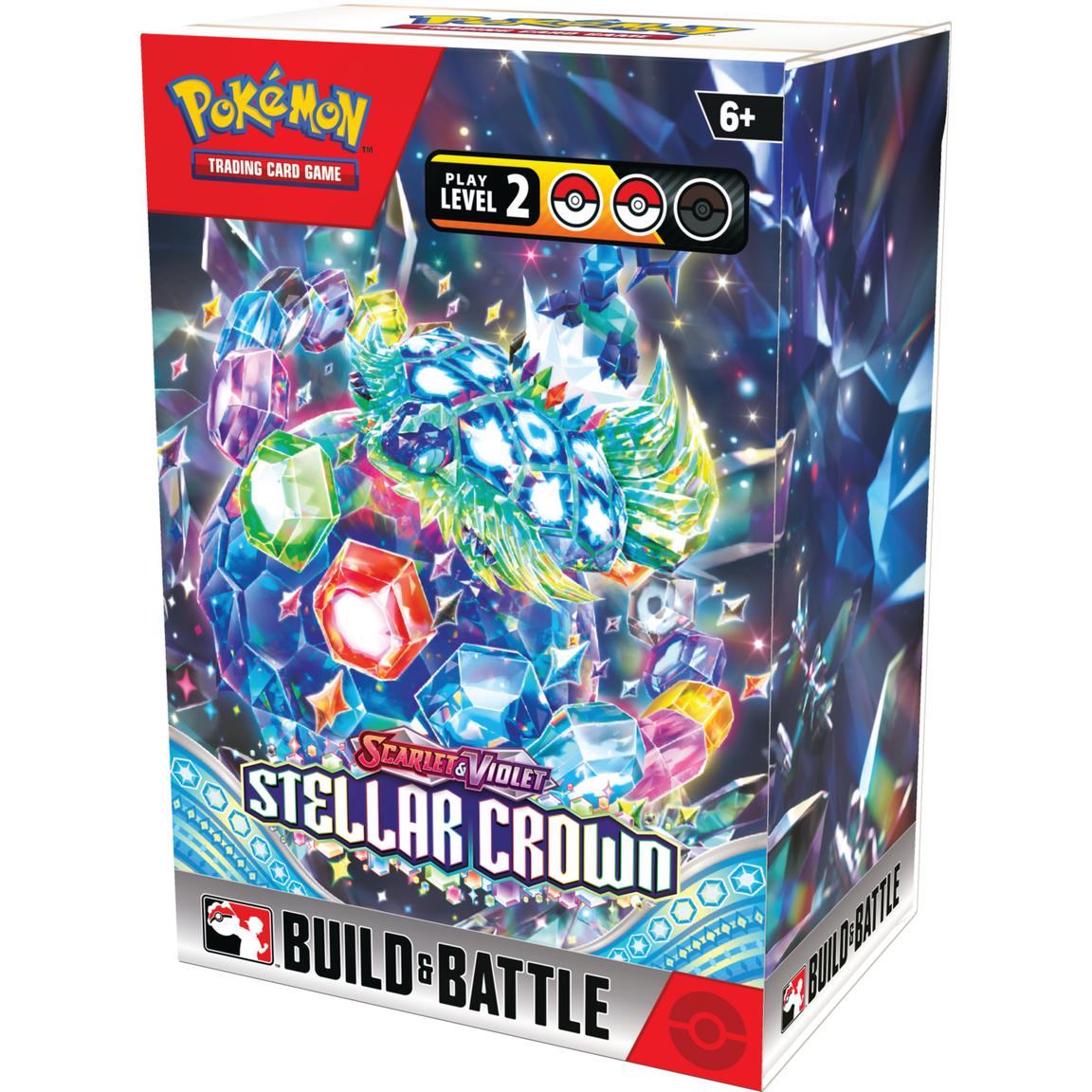 Pokemon Scarlet and Violet - Stellar Crown Build & Battle Trading Cards