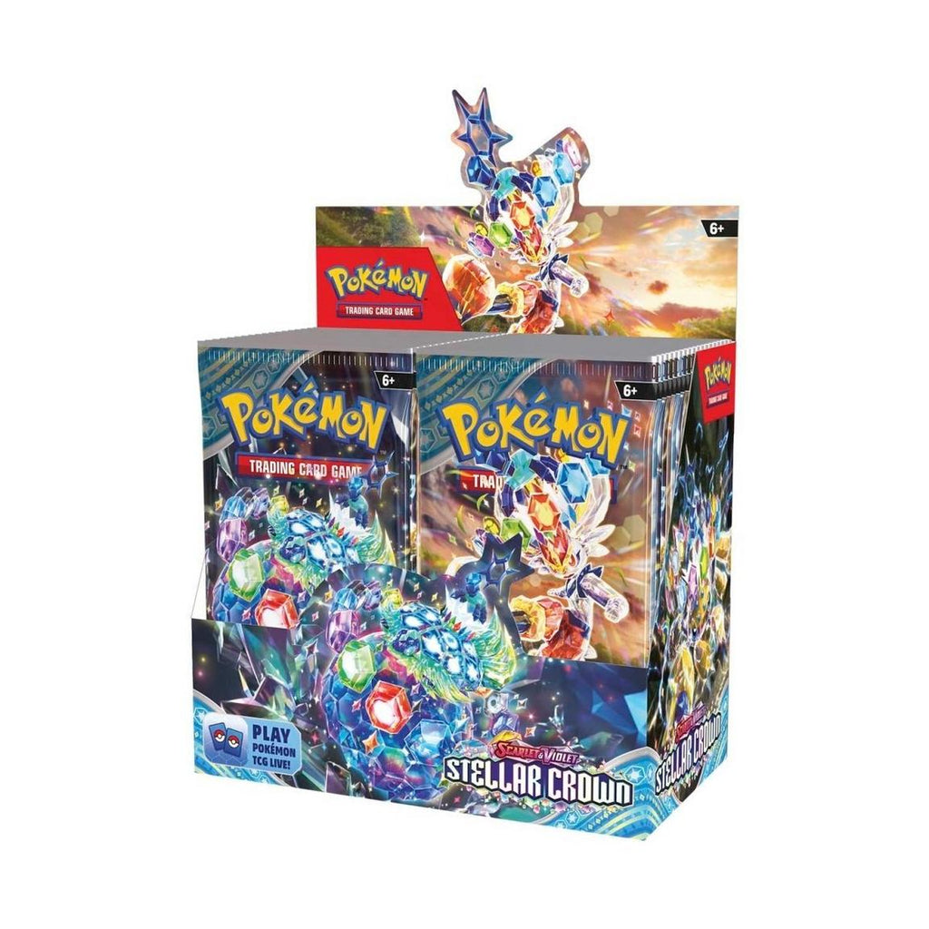 Pokemon Scarlet and Violet - Stellar Crown Booster Trading Cards