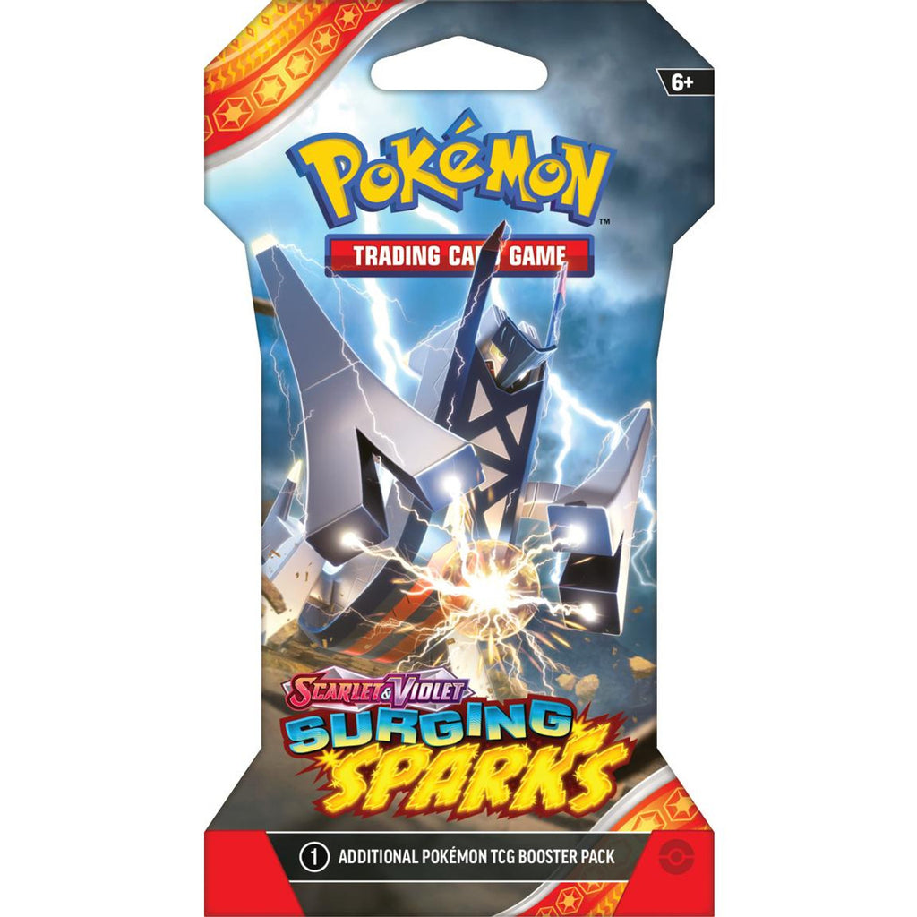 Pokemon Scarlet and Violet - Surging Sparks Sleeved Booster Pack