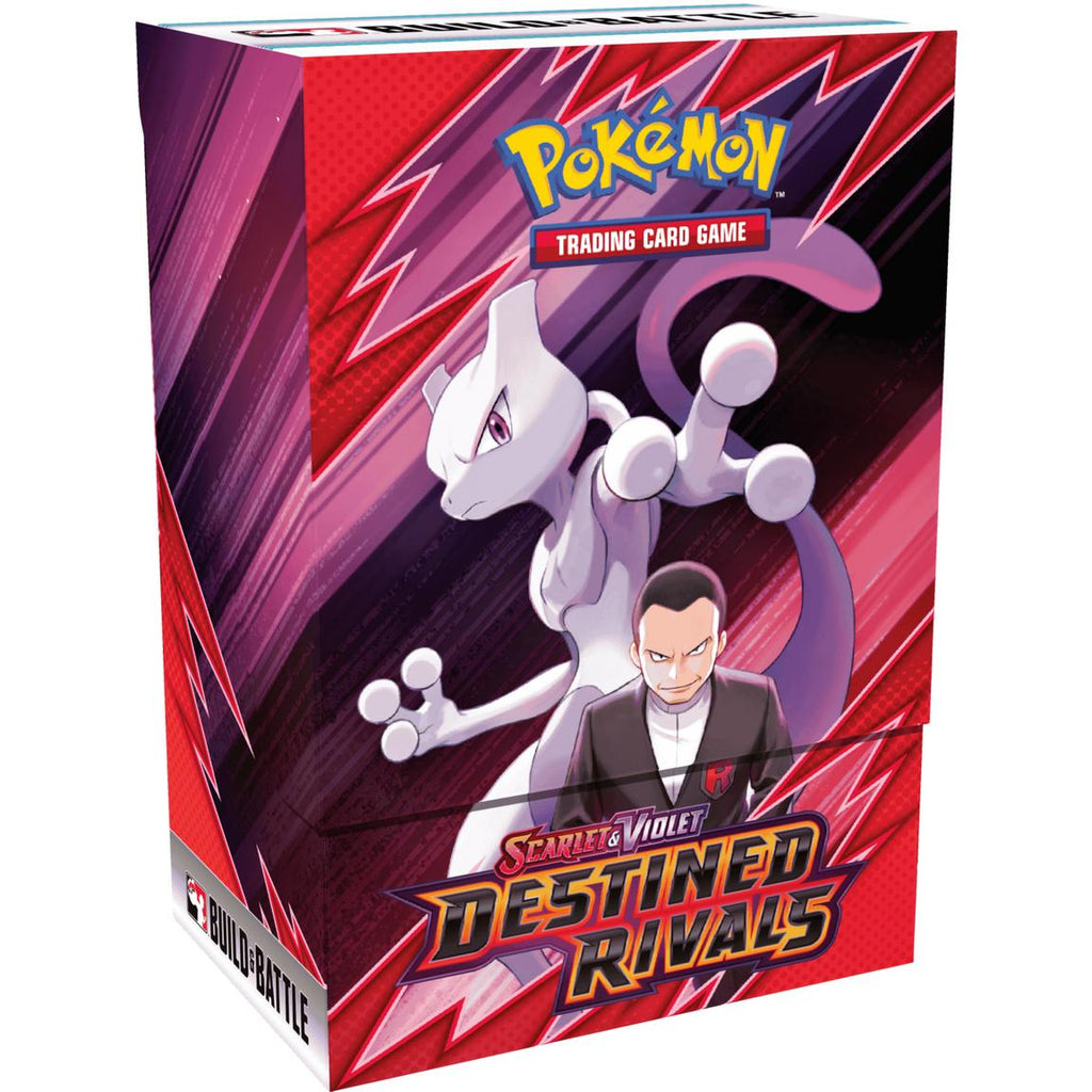 Pokemon Scarlet and Violet - Destined Rivals Build and Battle Trading Cards
