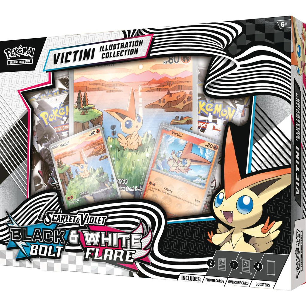 Pokemon Scarlet and Violet - Unova Victini Illustration Collection Trading Cards