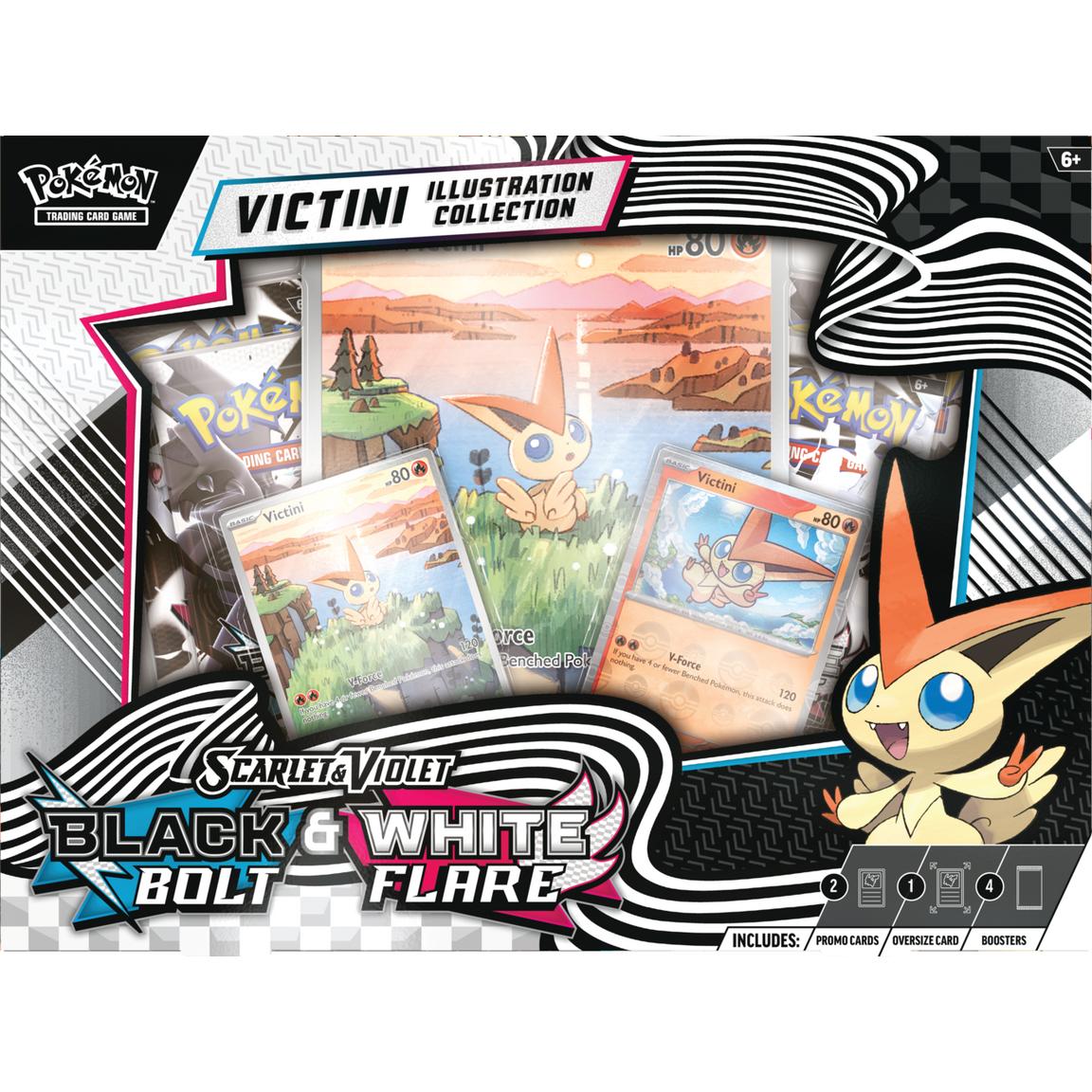 Pokemon Scarlet and Violet - Unova Victini Illustration Collection Trading Cards