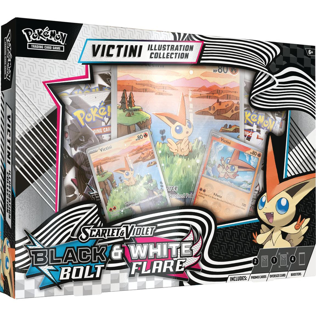 Pokemon Scarlet and Violet - Unova Victini Illustration Collection Trading Cards