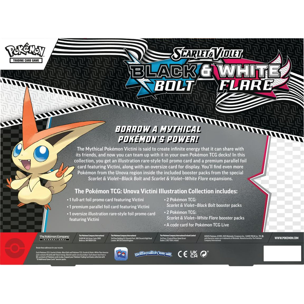 Pokemon Scarlet and Violet - Unova Victini Illustration Collection Trading Cards
