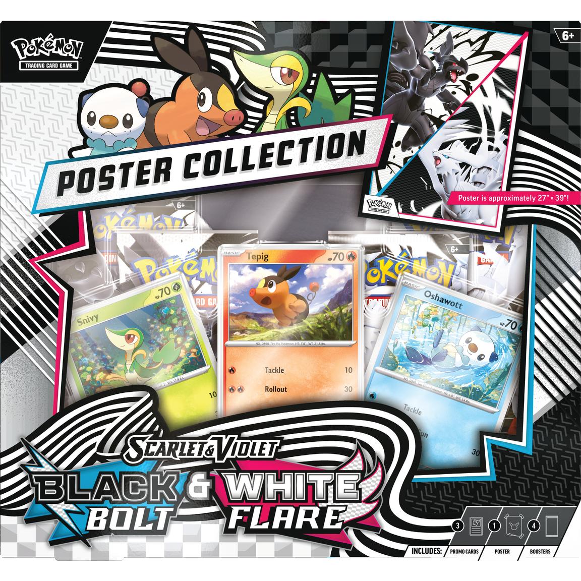 Pokemon Scarlet and Violet - Unova Poster Collection Trading Cards