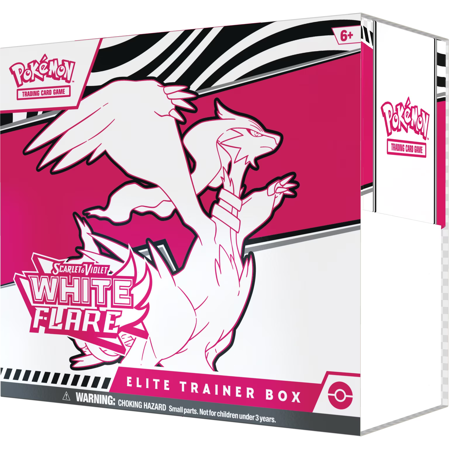 Pokemon Scarlet and Violet - White Flare Elite Trainer Box Trading Cards
