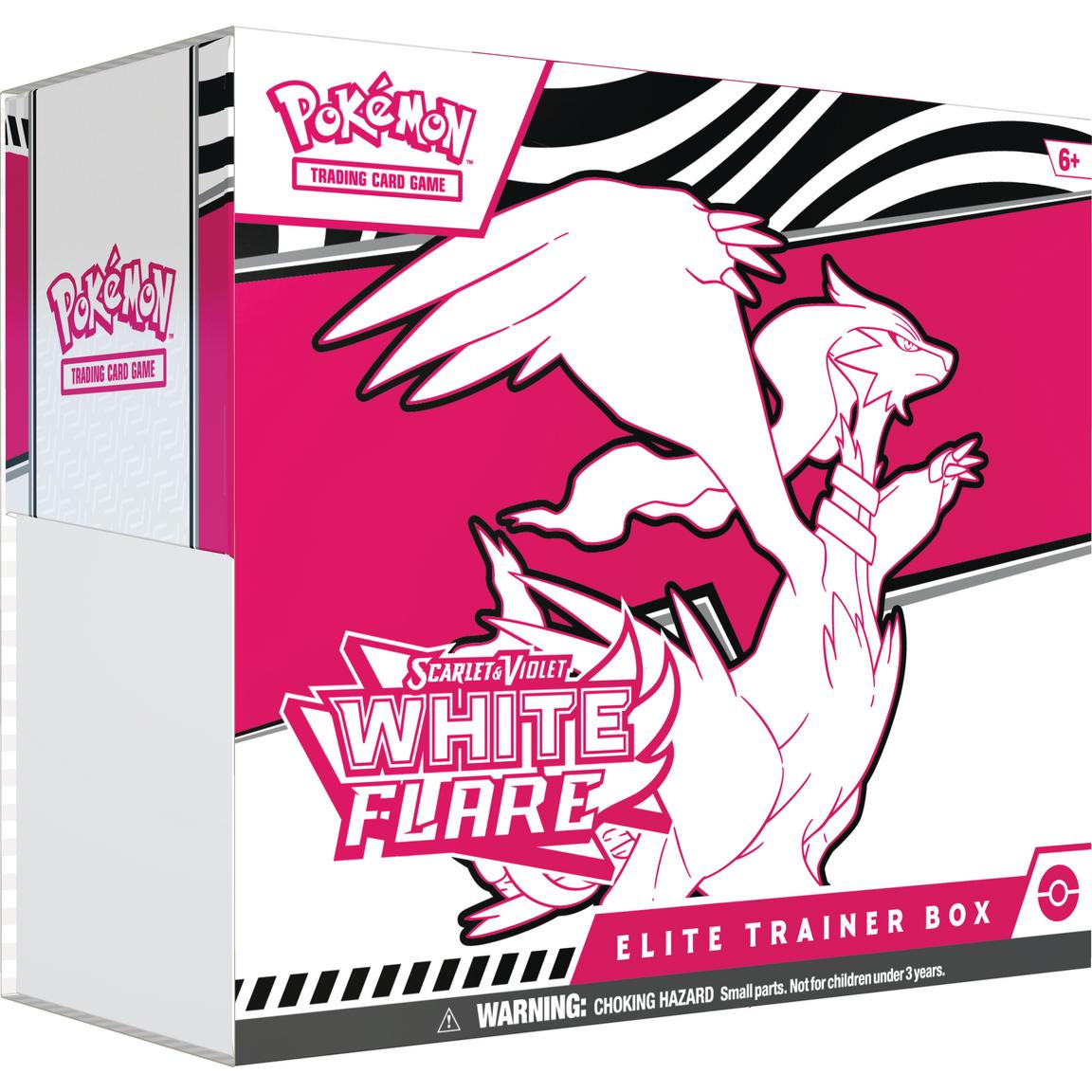 Pokemon Scarlet and Violet - White Flare Elite Trainer Box Trading Cards