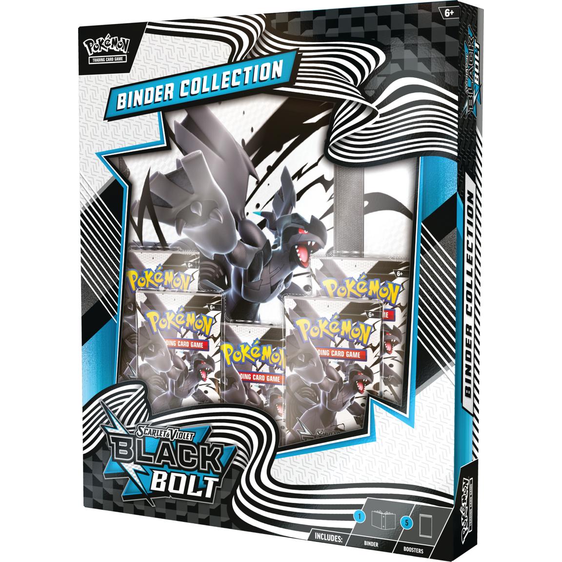 Pokemon Scarlet and Violet - Black Bolt Binder Collection Trading Cards