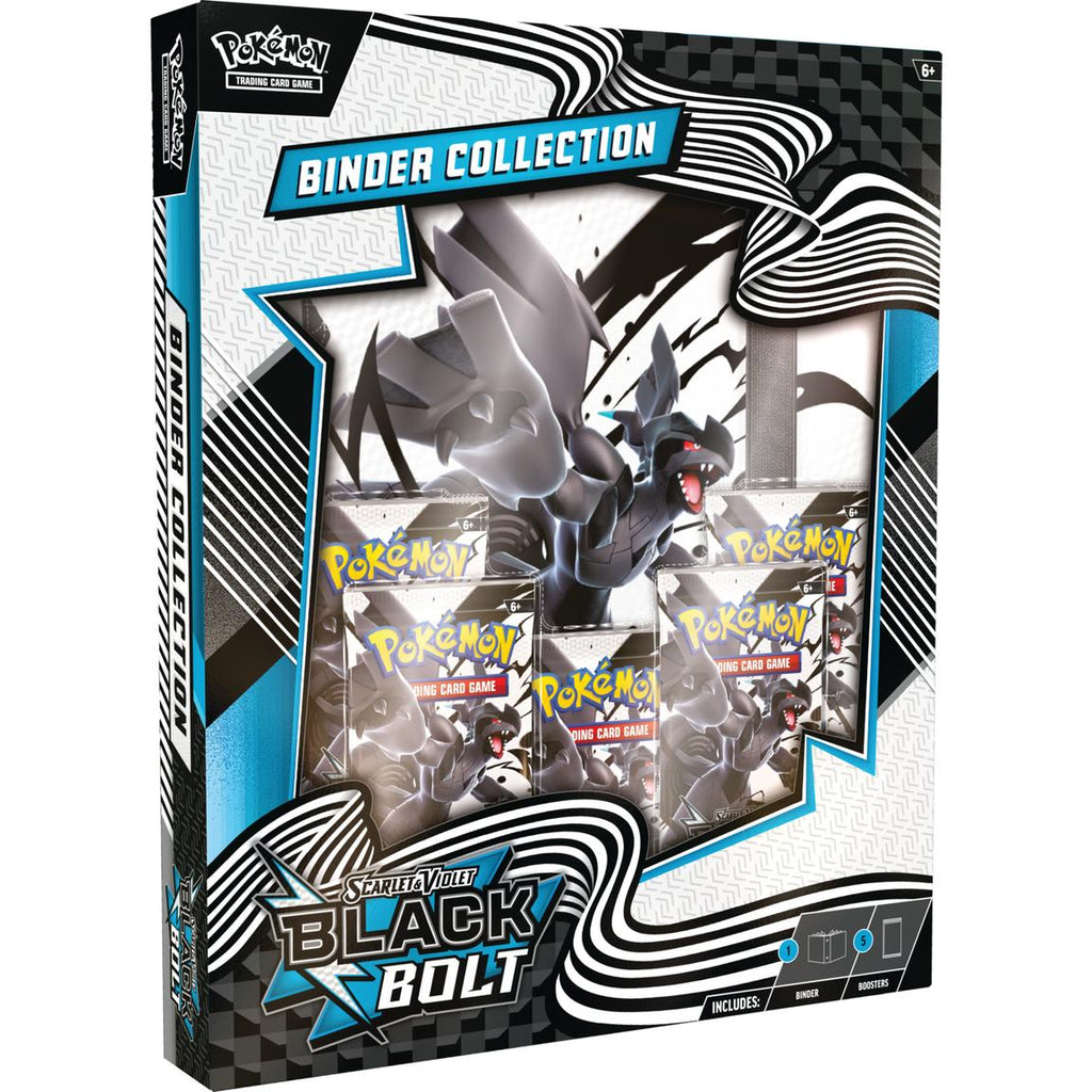 Pokemon Scarlet and Violet - Black Bolt Binder Collection Trading Cards