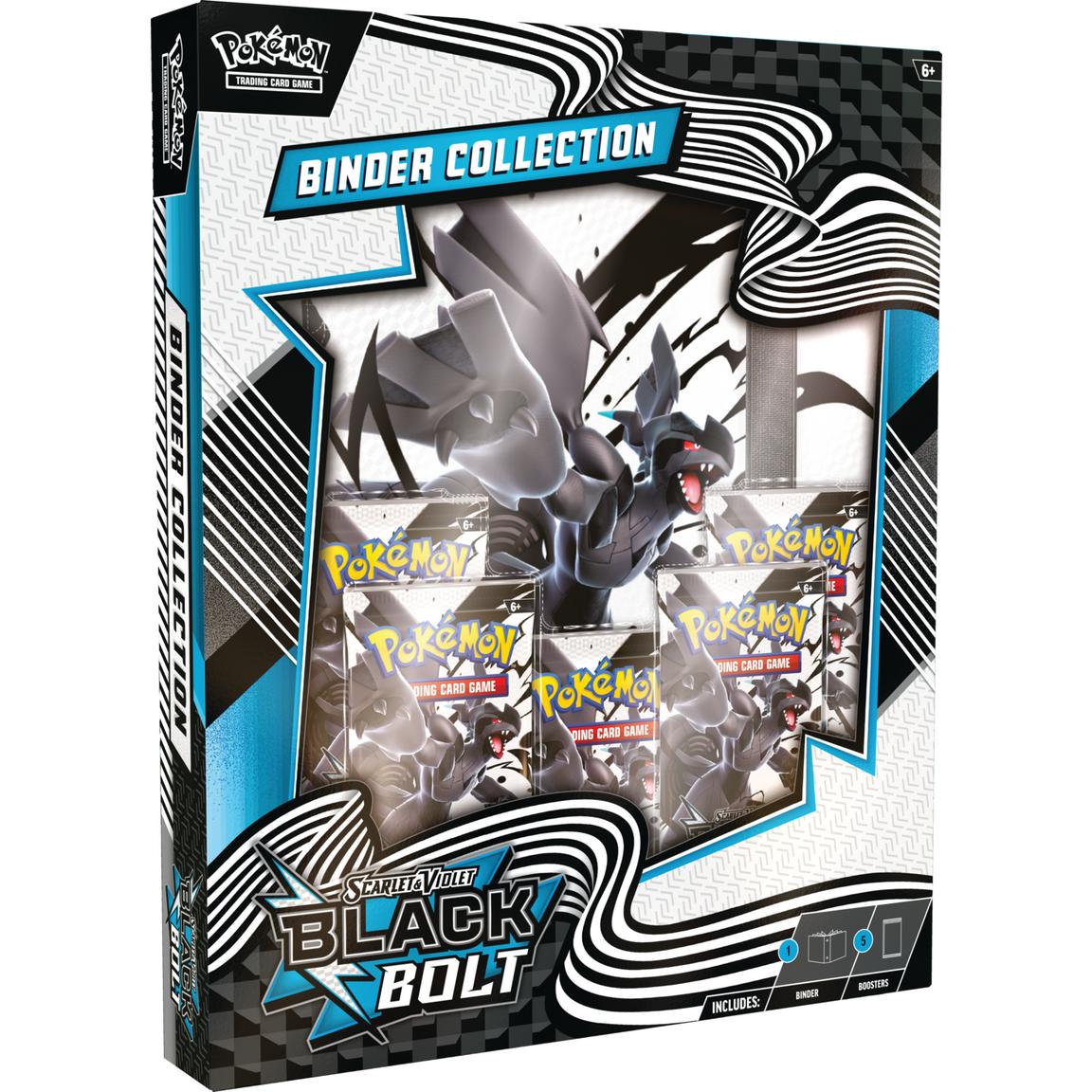 Pokemon Scarlet and Violet - Black Bolt Binder Collection Trading Cards