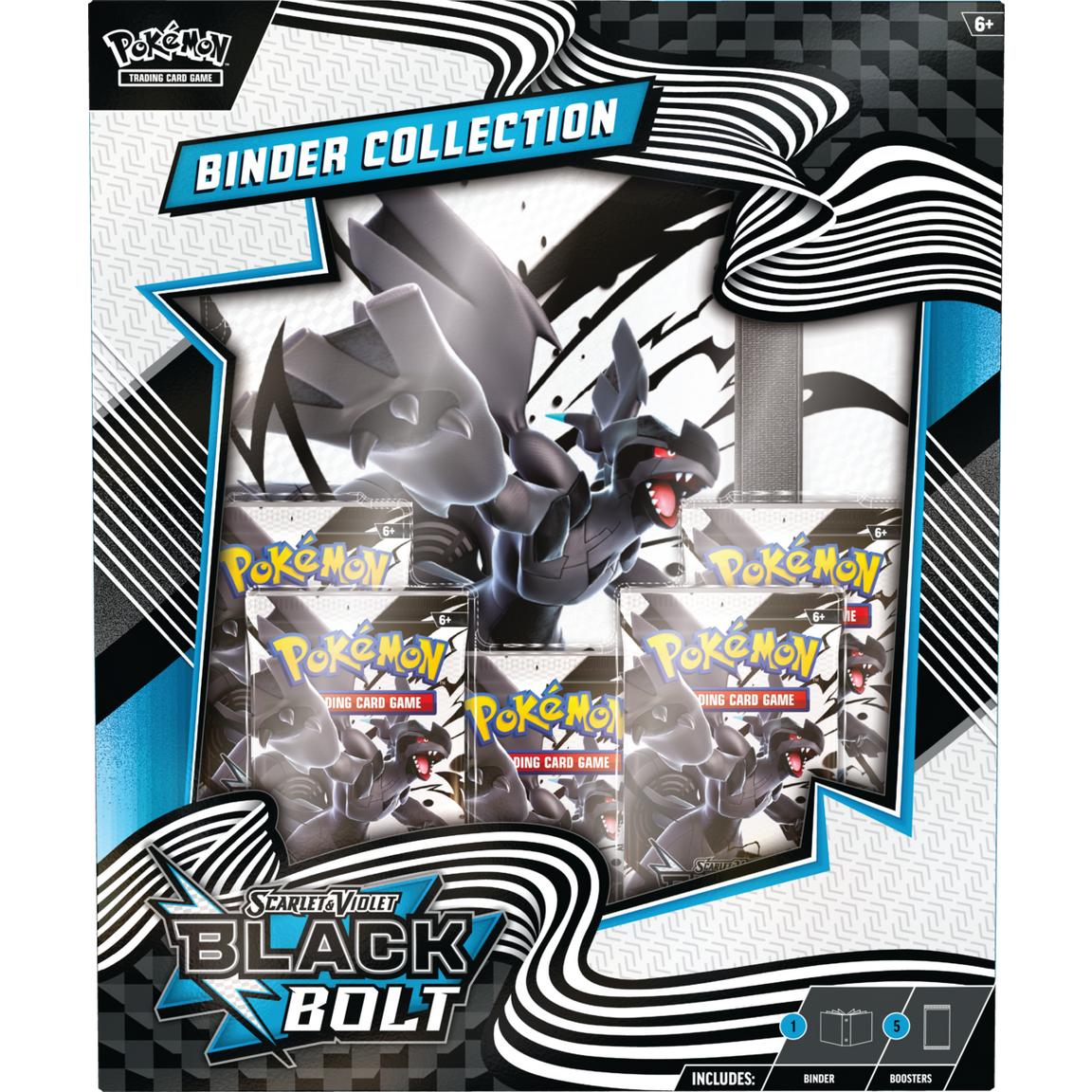 Pokemon Scarlet and Violet - Black Bolt Binder Collection Trading Cards