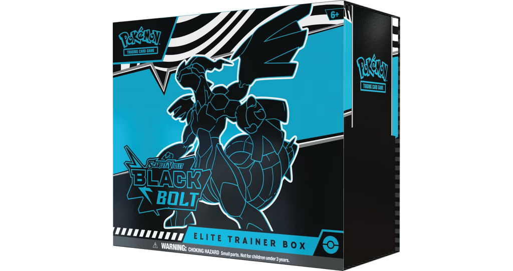 Pokemon Scarlet and Violet - Black Bolt Elite Trainer Box Trading Cards