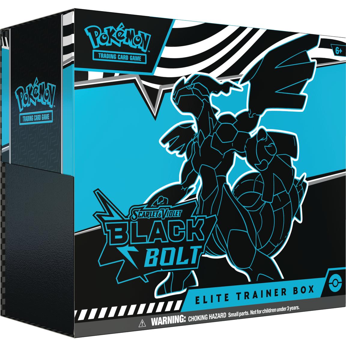 Pokemon Scarlet and Violet - Black Bolt Elite Trainer Box Trading Cards