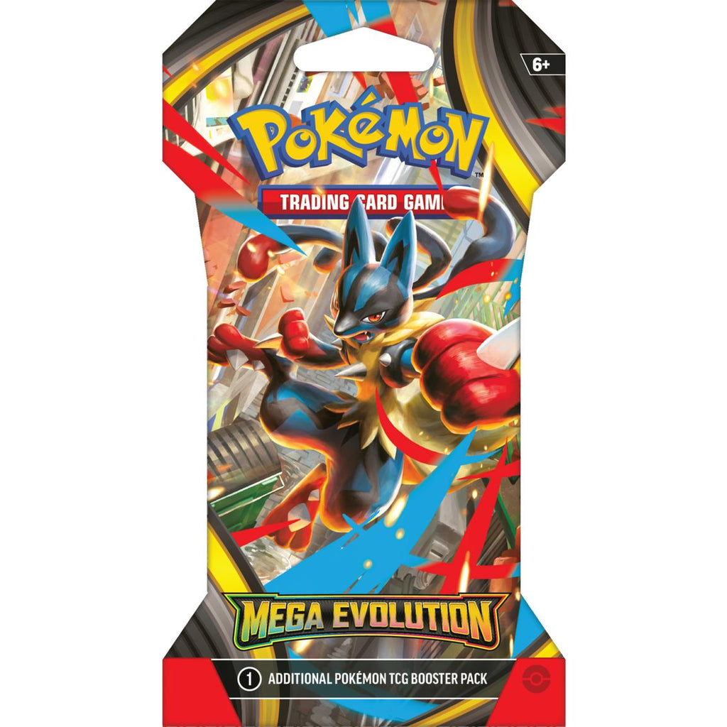 Pokemon Mega Evolution Sleeved Booster Trading Cards
