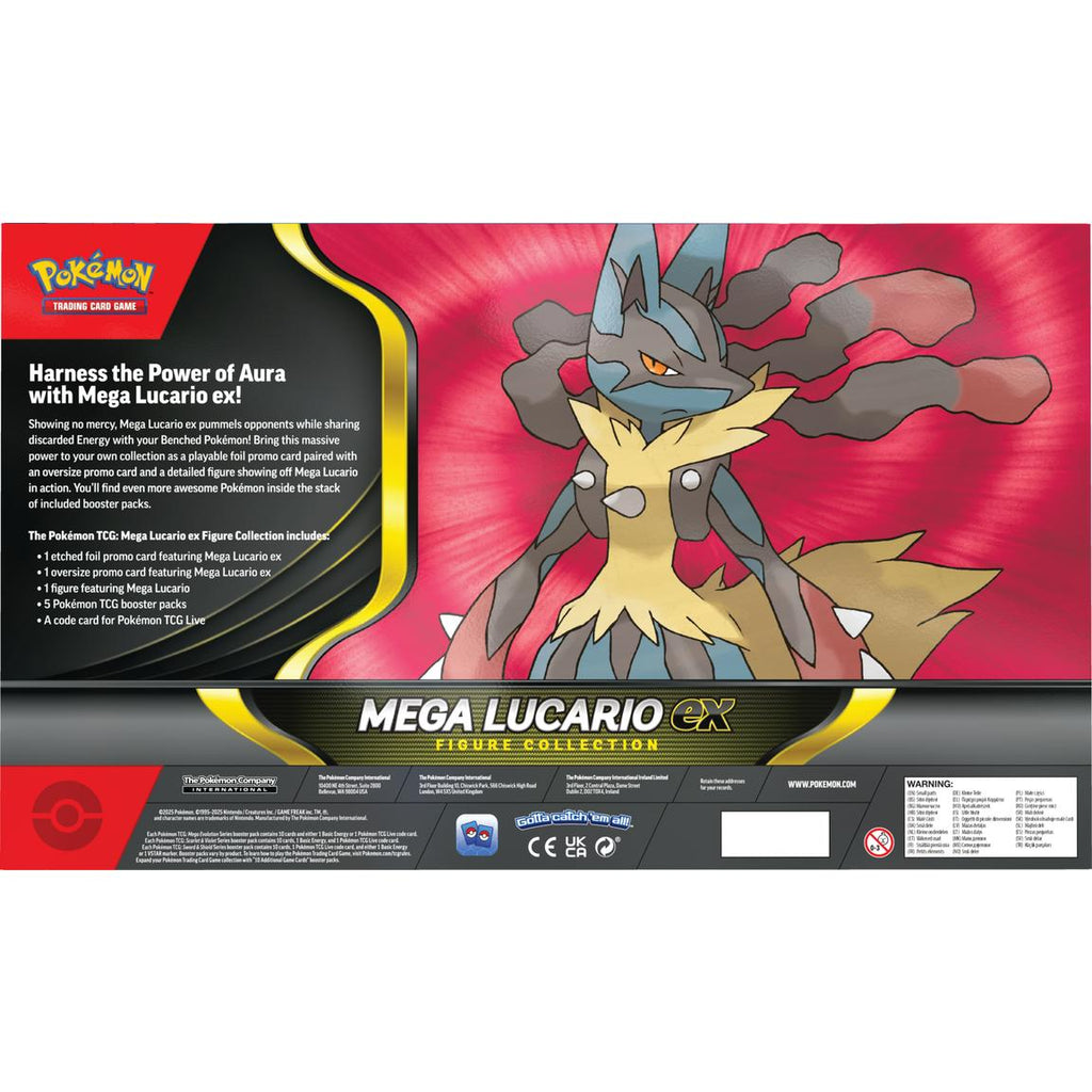 Pokemon Mega Lucario ex Figure Collection Trading Cards
