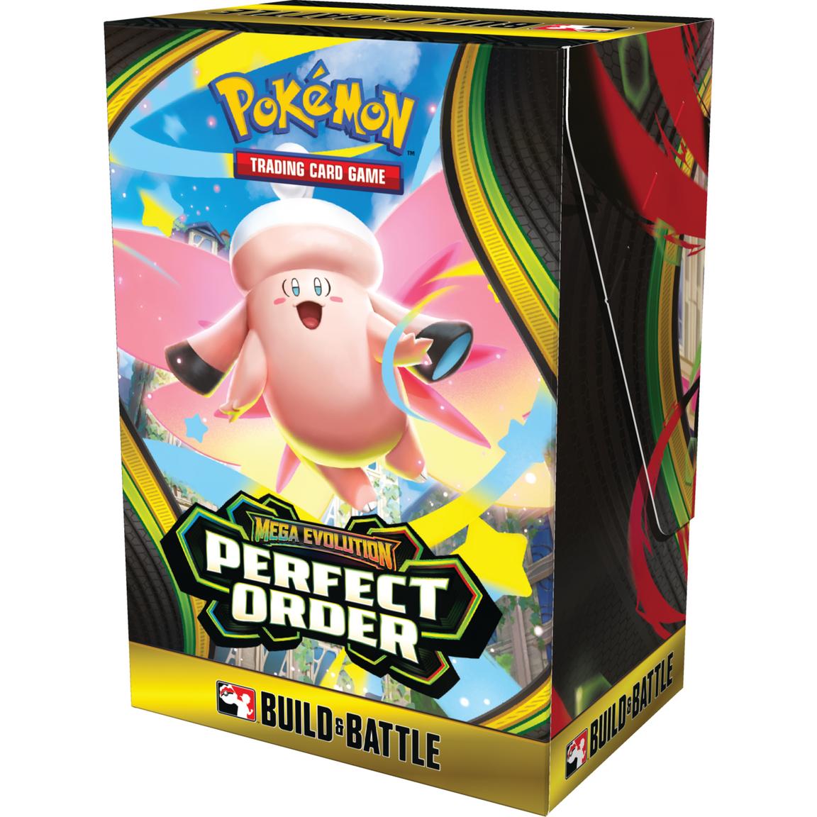 Pokemon Mega Evolution Perfect Order Build and Battle Box Trading Cards Kit