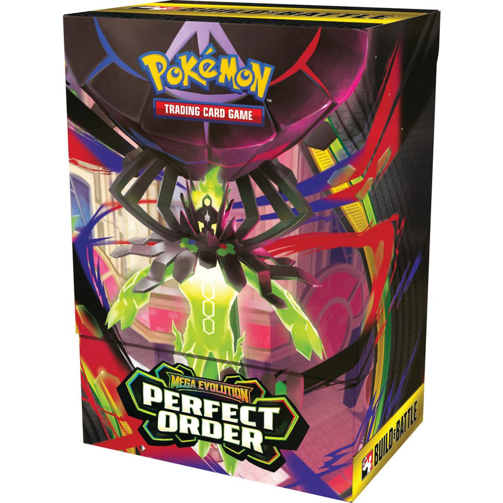 Pokemon Mega Evolution Perfect Order Build and Battle Box Trading Cards Kit