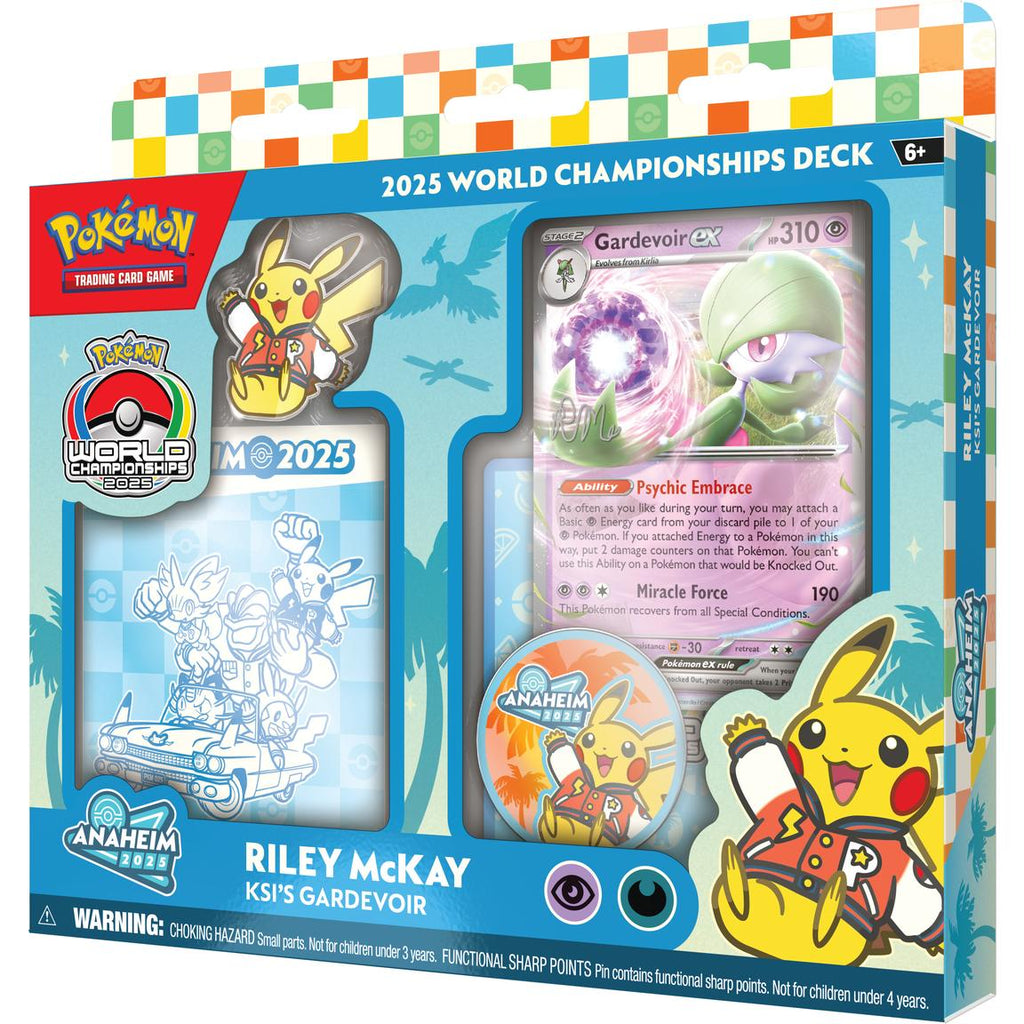 2025 Pokemon World Championship Deck Trading Cards