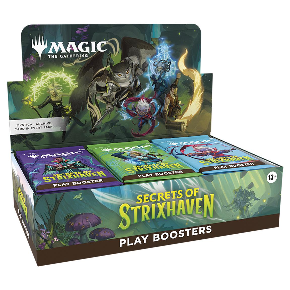 Magic the Gathering Secrets of Strixhaven Play Booster Trading Cards