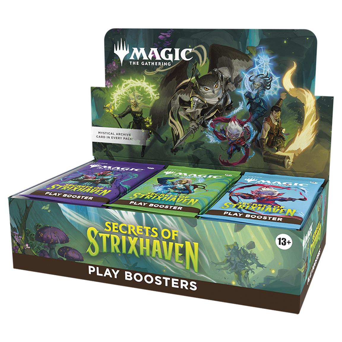 Magic the Gathering Secrets of Strixhaven Play Booster Trading Cards