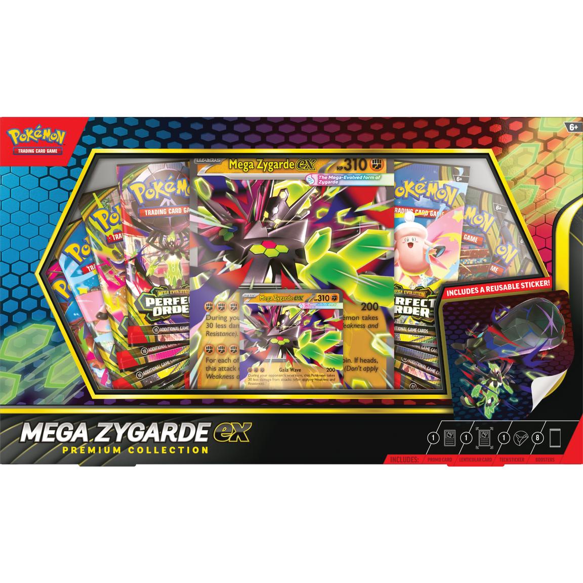 Pokemon Mega Zygarde ex Premium Collection Trading Cards