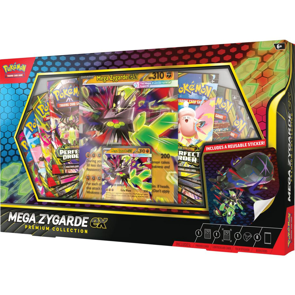 Pokemon Mega Zygarde ex Premium Collection Trading Cards