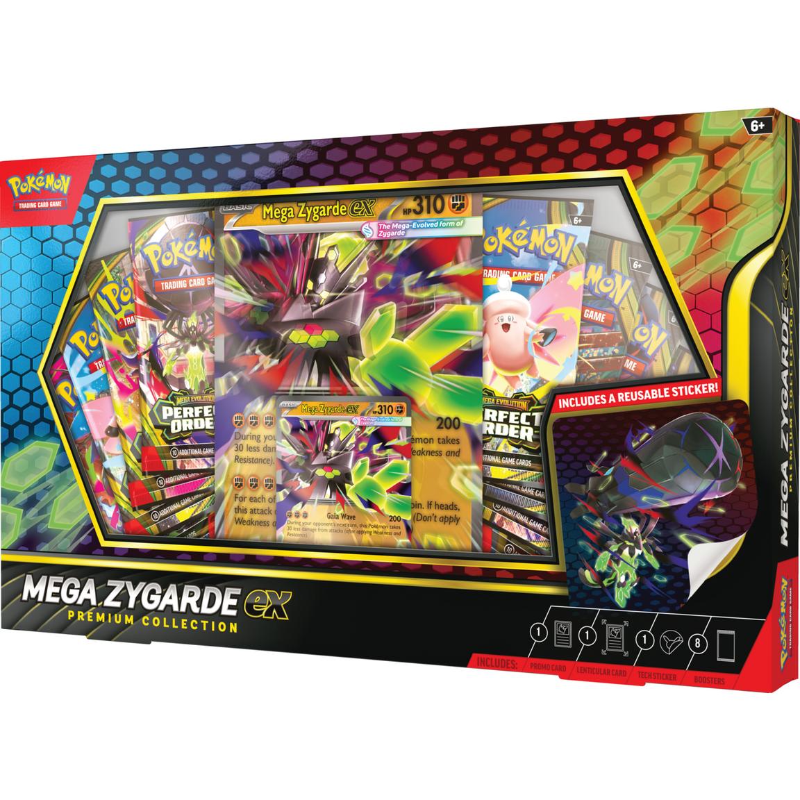 Pokemon Mega Zygarde ex Premium Collection Trading Cards