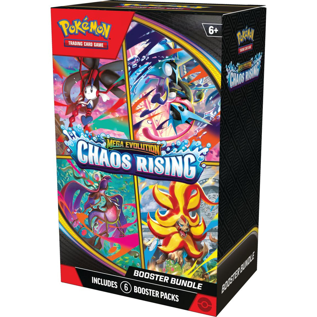 Pokemon Mega Evolution Chaos Rising Booster Bundle Trading Cards
