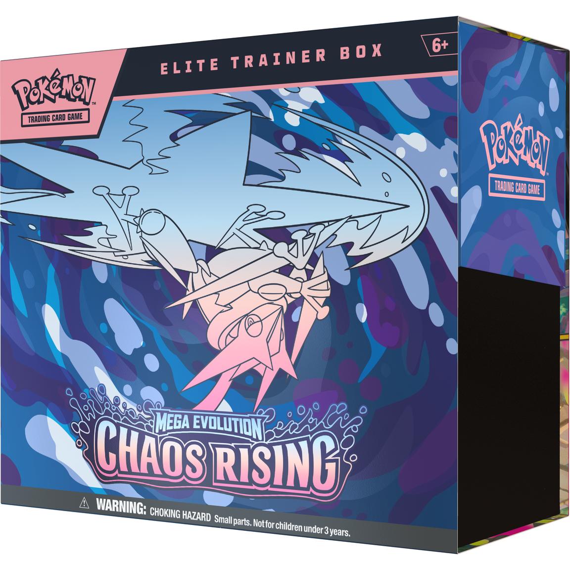 Pokemon Mega Evolution Chaos Rising Elite Trainer Box Trading Cards