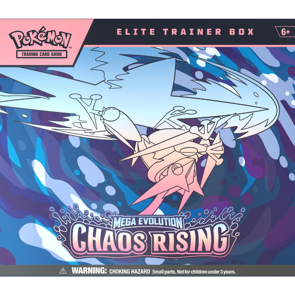 Pokemon Mega Evolution Chaos Rising Elite Trainer Box Trading Cards