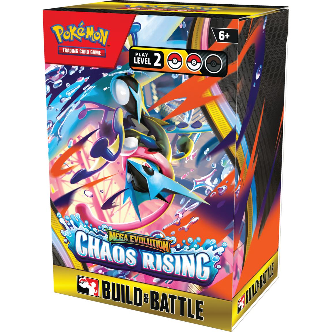 Pokemon Mega Evolution Chaos Rising Build and Battle Trading Cards