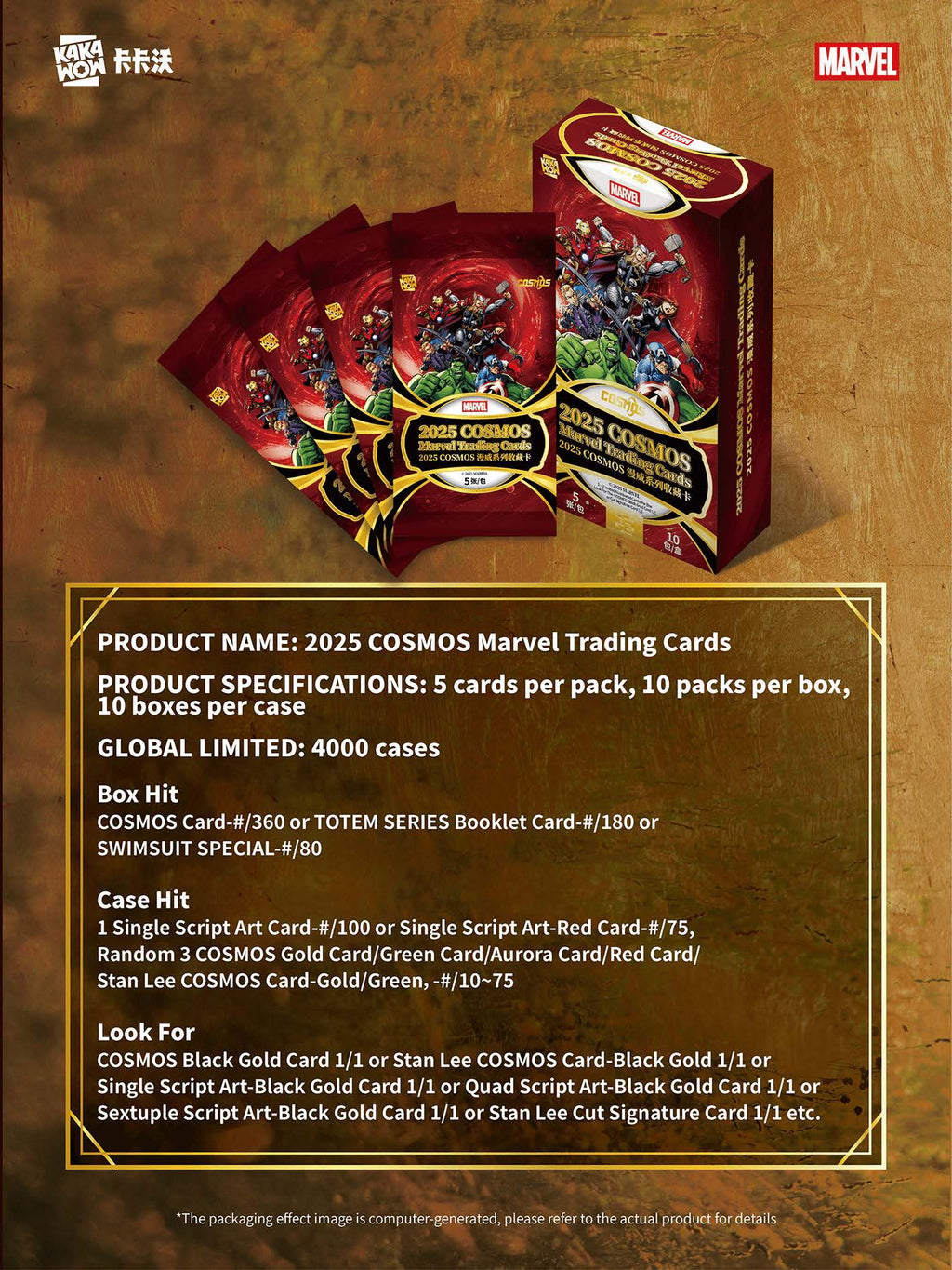 2025 Kakawow Marvel Cosmos Hobby Trading Cards