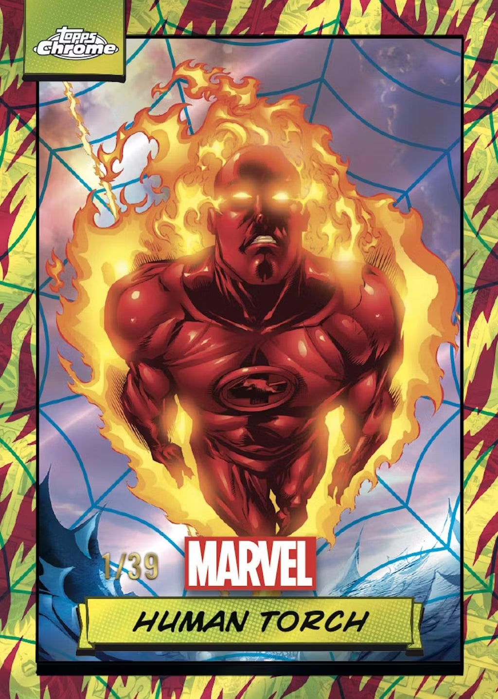 2023-24 Topps Chrome Marvel Comics Hobby Trading Cards