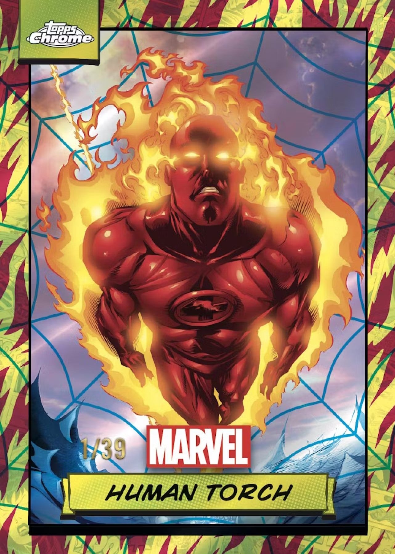 2023-24 Topps Chrome Marvel Comics Hobby Trading Cards