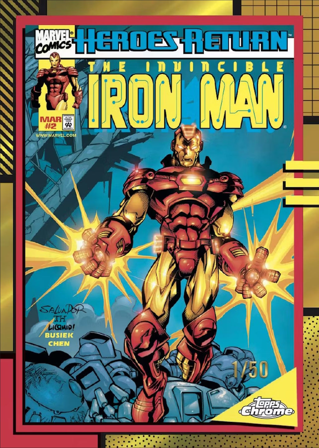 2023-24 Topps Chrome Marvel Comics Hobby Trading Cards
