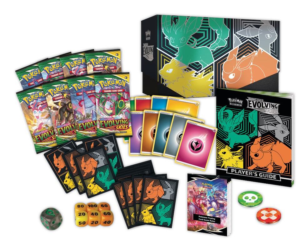 Pokemon Sword and Shield - Evolving Skies Elite Trainer Trading Cards