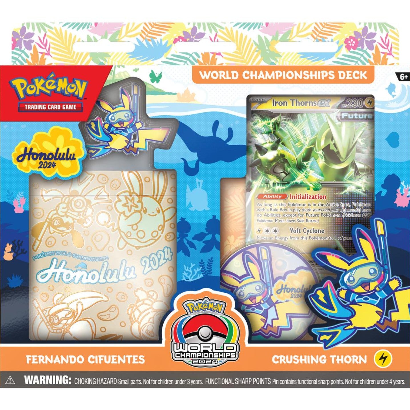 2024 Pokemon World Championship Deck Display Box