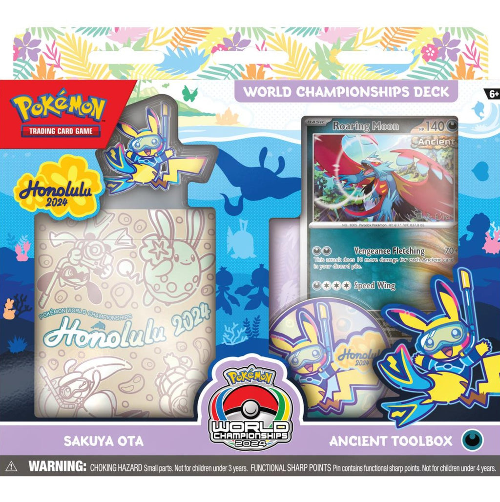2024 Pokemon World Championship Deck Display Box