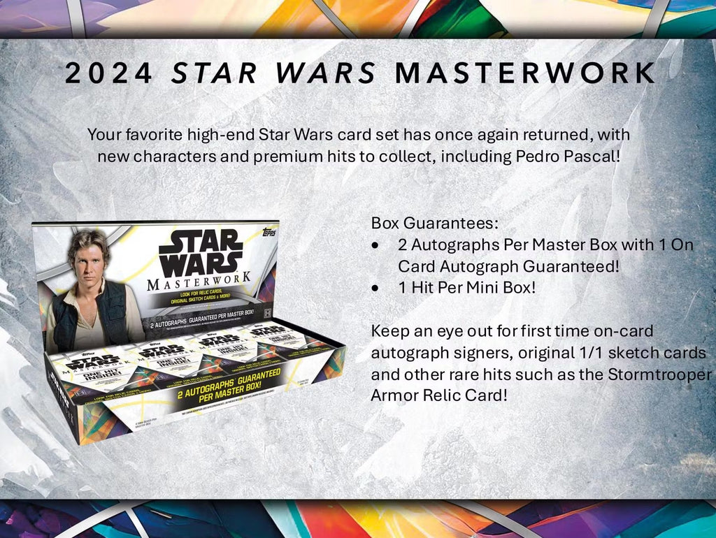 2024 Topps Star Wars Masterwork Hobby Trading Cards