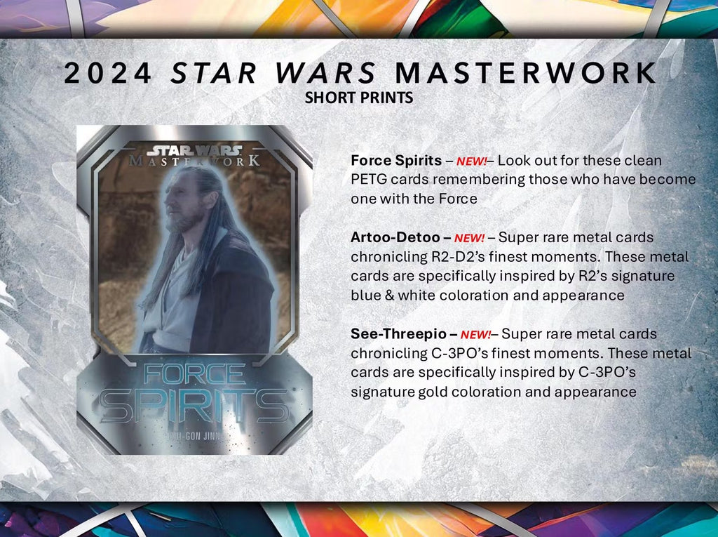 2024 Topps Star Wars Masterwork Hobby Trading Cards