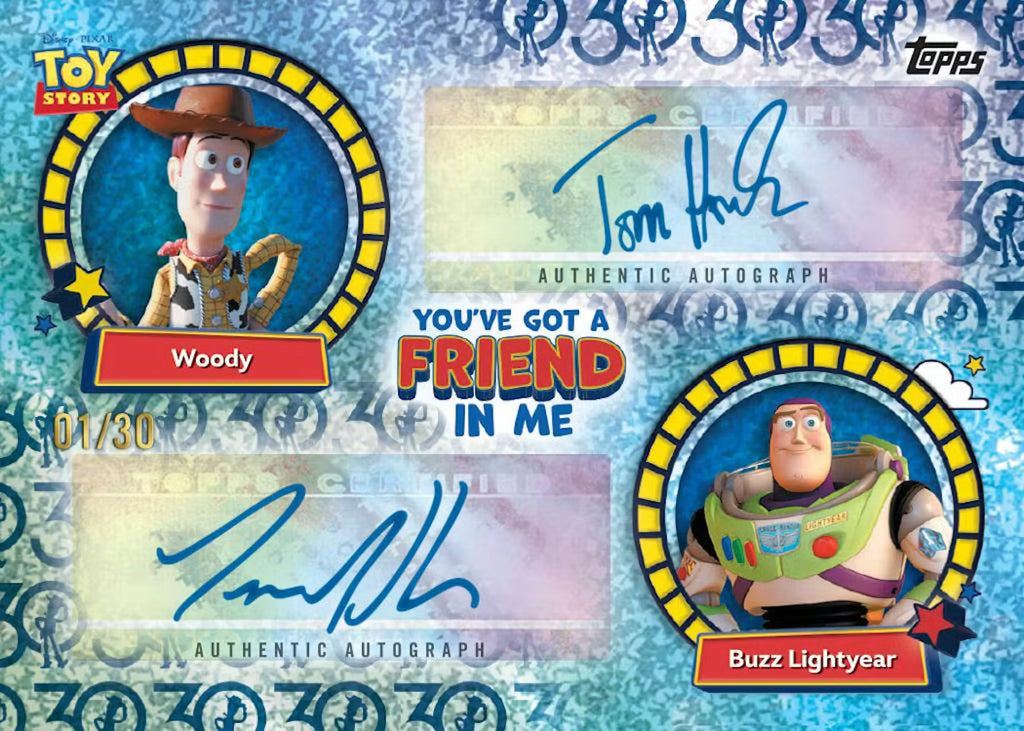 2025 Topps Crystal 30 Years of Toy Story Hobby Trading Cards