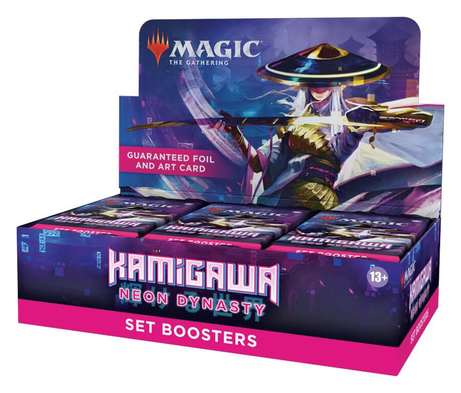 Magic the Gathering Kamigawa Neon Dynasty Set Booster Trading Cards