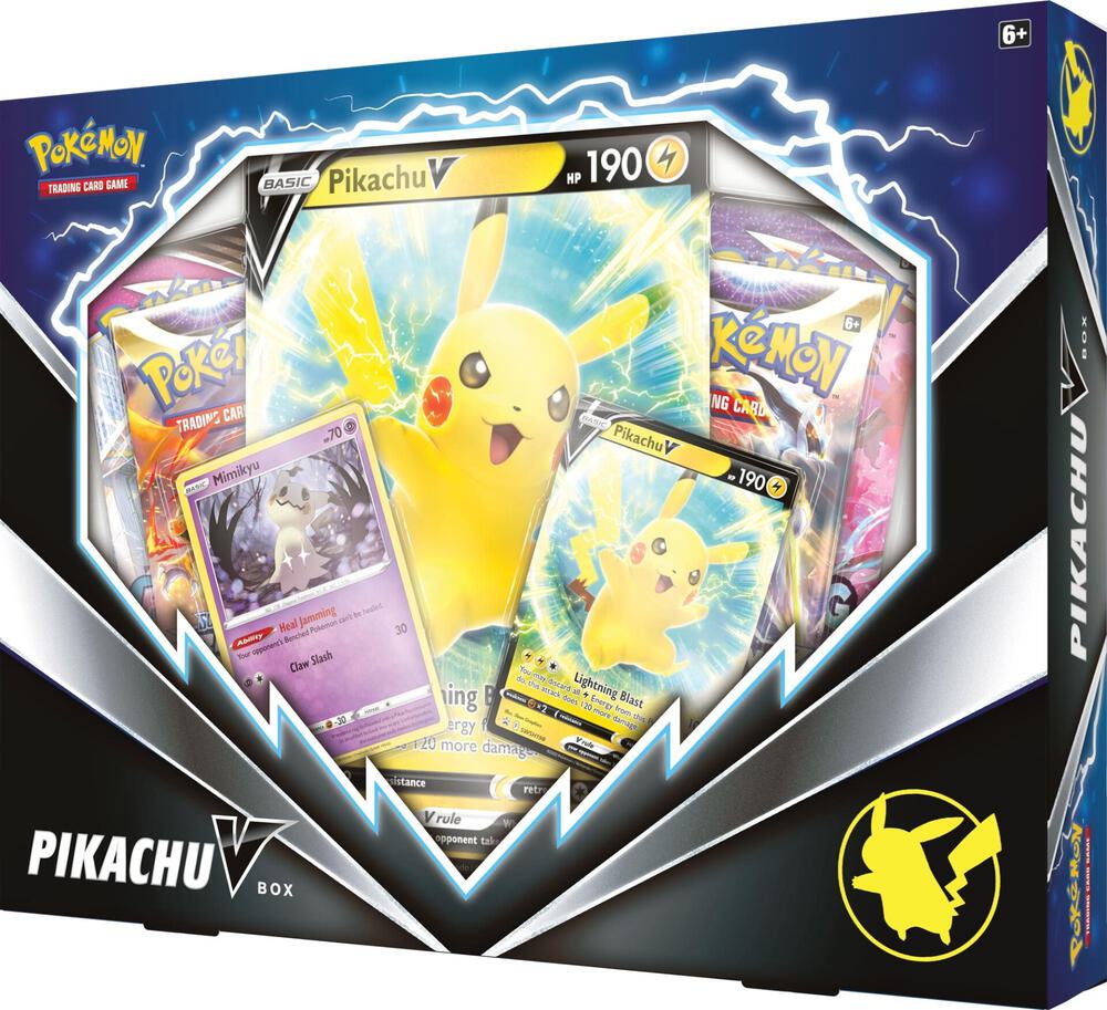 Pokemon Pikachu V Box Trading Cards